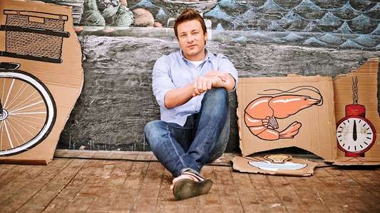 Jamie's Money Saving Meals - Backdrop