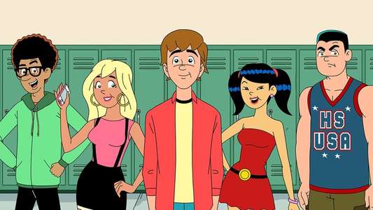 High School USA! - Backdrop