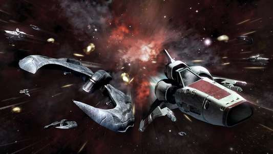 Battlestar Galactica: Blood & Chrome - Backdrop