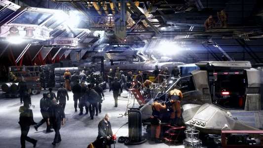 Battlestar Galactica: Blood & Chrome - Backdrop