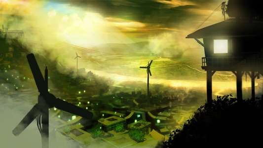 Electric City - Backdrop