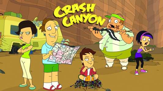Crash Canyon - Backdrop
