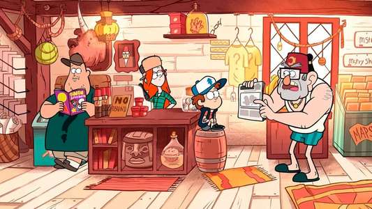 Gravity Falls - Backdrops