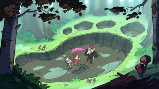 Gravity Falls - Backdrops
