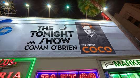 The Tonight Show with Conan O'Brien - Backdrop