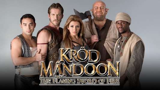 Krod Mandoon and the Flaming Sword of Fire - Backdrop