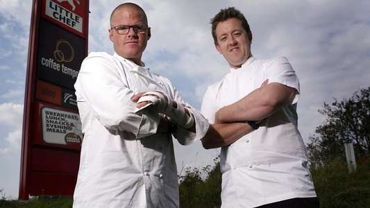 Big Chef Takes on Little Chef - Backdrop