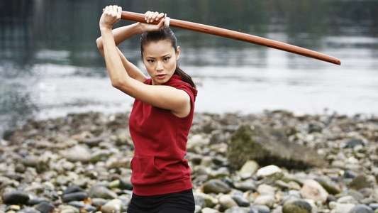 Samurai Girl - Backdrop