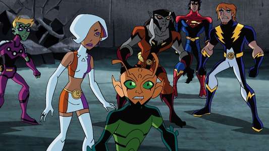 Legion of Super Heroes - Backdrop