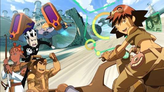 Ōban Star-Racers - Backdrops