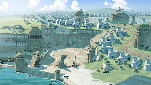 Ōban Star-Racers - Backdrops