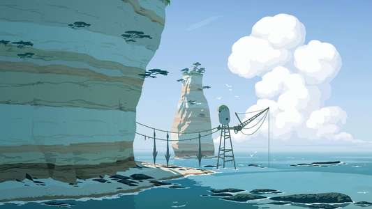 Ōban Star-Racers - Backdrops