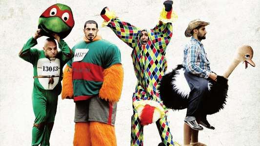 Four Lions - Backdrop