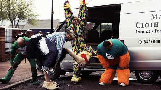 Four Lions - Backdrop