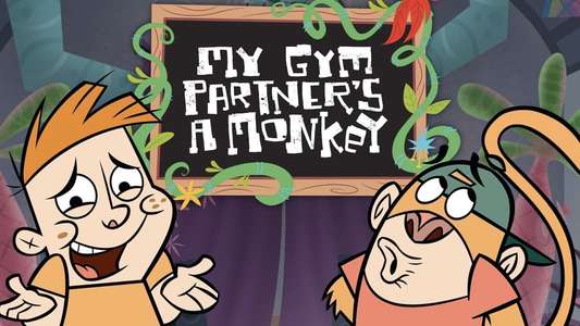 My Gym Partner's a Monkey - Backdrop