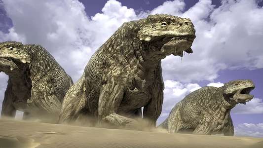 Walking with Monsters - Backdrops