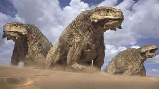 Walking with Monsters - Backdrops
