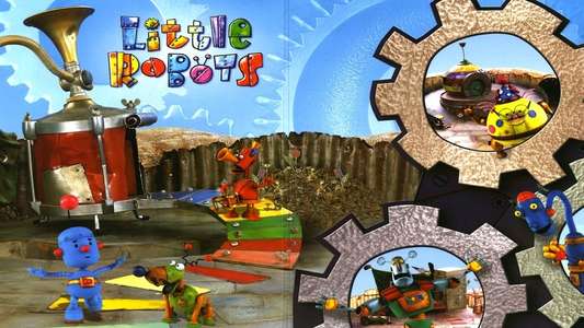 Little Robots - Backdrop