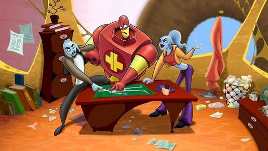 Ozzy & Drix - Backdrop