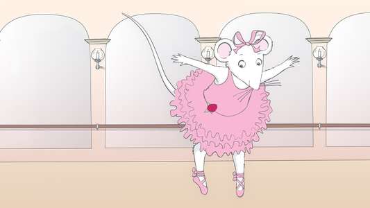Angelina Ballerina - Backdrop