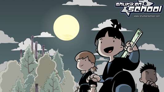 Shuriken School - Backdrop