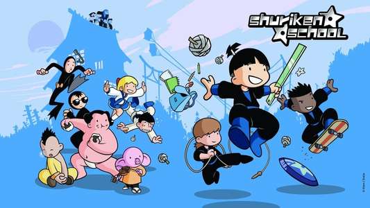 Shuriken School - Backdrop