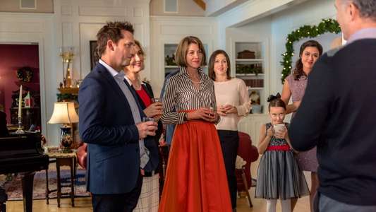 Engaging Father Christmas - Backdrop