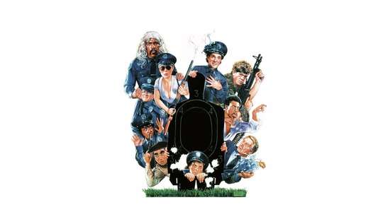 Police Academy 3: Back in Training - Backdrop