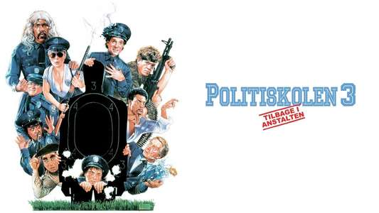 Police Academy 3: Back in Training - Backdrop