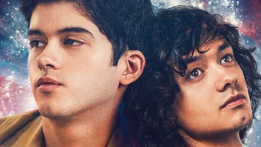 Aristotle and Dante Discover the Secrets of the Universe - Backdrop