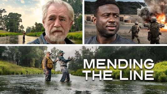 Mending the Line - Backdrop