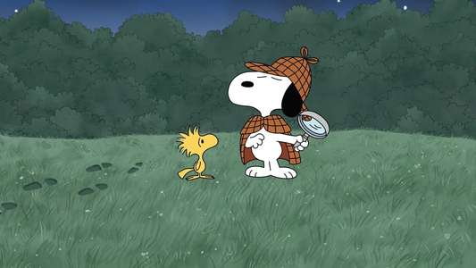 It's a Mystery  Charlie Brown - Backdrop