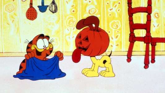 Garfield's Halloween Adventure - Backdrop