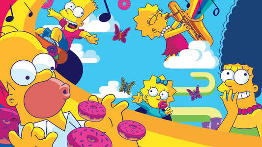 The Simpsons - Backdrops