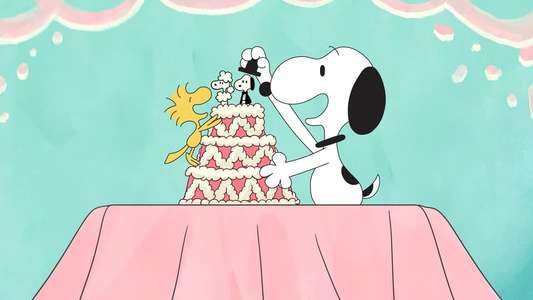 Snoopy's Getting Married  Charlie Brown - Backdrop