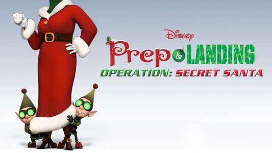 Prep & Landing Stocking Stuffer: Operation: Secret Santa - Backdrop