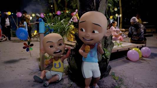 Upin Dan Ipin: Jeng Jeng Jeng! - Backdrop