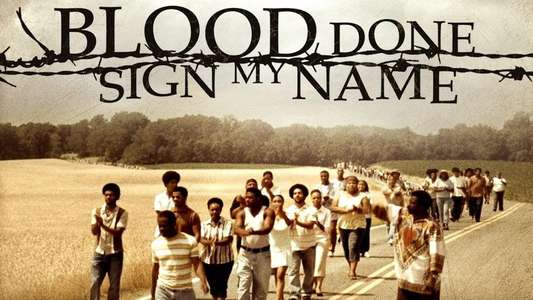 Blood Done Sign My Name - Backdrop