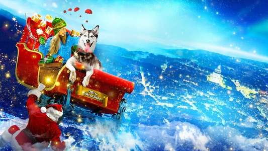 A Dog for Christmas - Backdrop