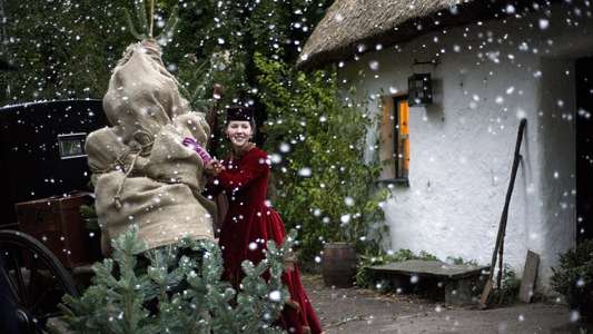 An Old Fashioned Christmas - Backdrop