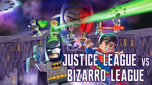 LEGO DC Comics Super Heroes: Justice League vs. Bizarro League - Backdrop