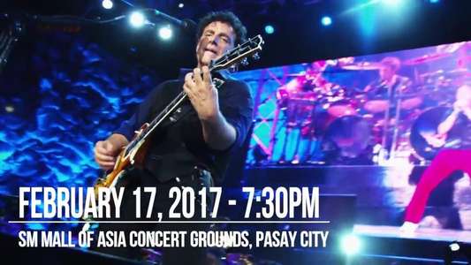 Journey - Live in Manila - Backdrop