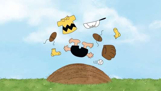 It's Spring Training  Charlie Brown - Backdrop