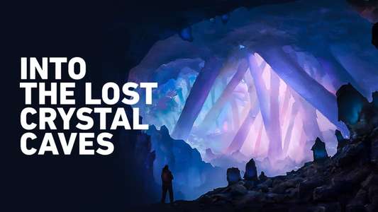 Into the Lost Crystal Caves - Backdrop