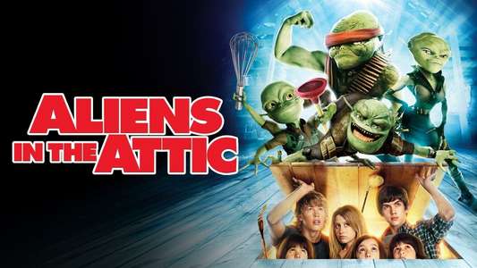 Aliens in the Attic - Backdrops