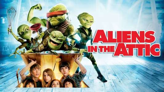 Aliens in the Attic - Backdrops