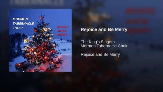 Rejoice and Be Merry! - Backdrop