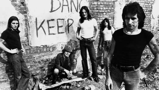 AC/DC - Ride On  Bon! - Backdrop