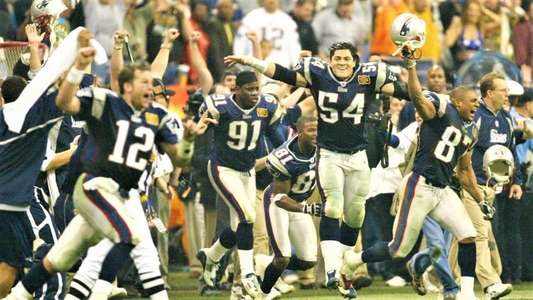Super Bowl XXXVIII Champions New England Patriots 2003 - Backdrop