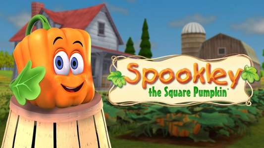 Spookley the Square Pumpkin - Backdrop